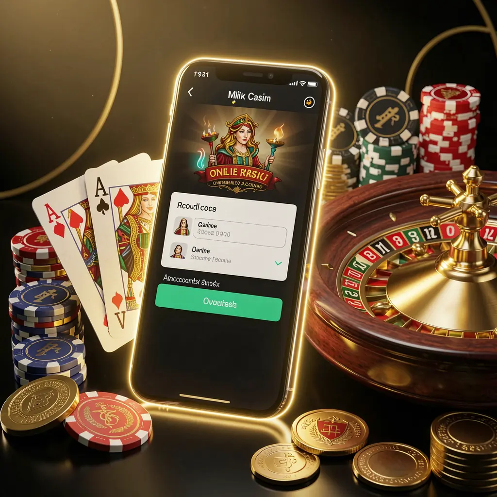 TK8899 online casino account portal featuring a glowing smartphone, premium cards, chips, roulette wheel, and coins against a black and gold background with cinematic lighting in a realistic 3D render TK8899 online casino account portal featuring a glowing smartphone, premium cards, chips, roulette wheel, and coins against a black and gold background with cinematic lighting in a realistic 3D render